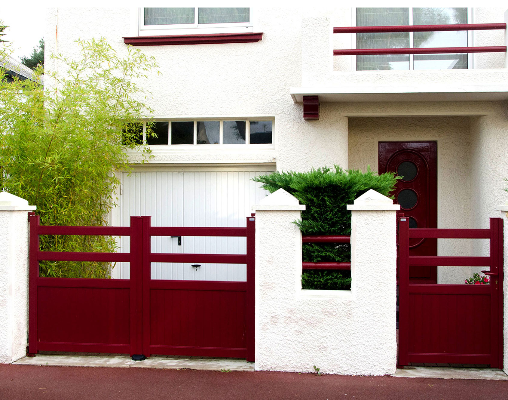Portail aluminium battant Atlantia par kostum