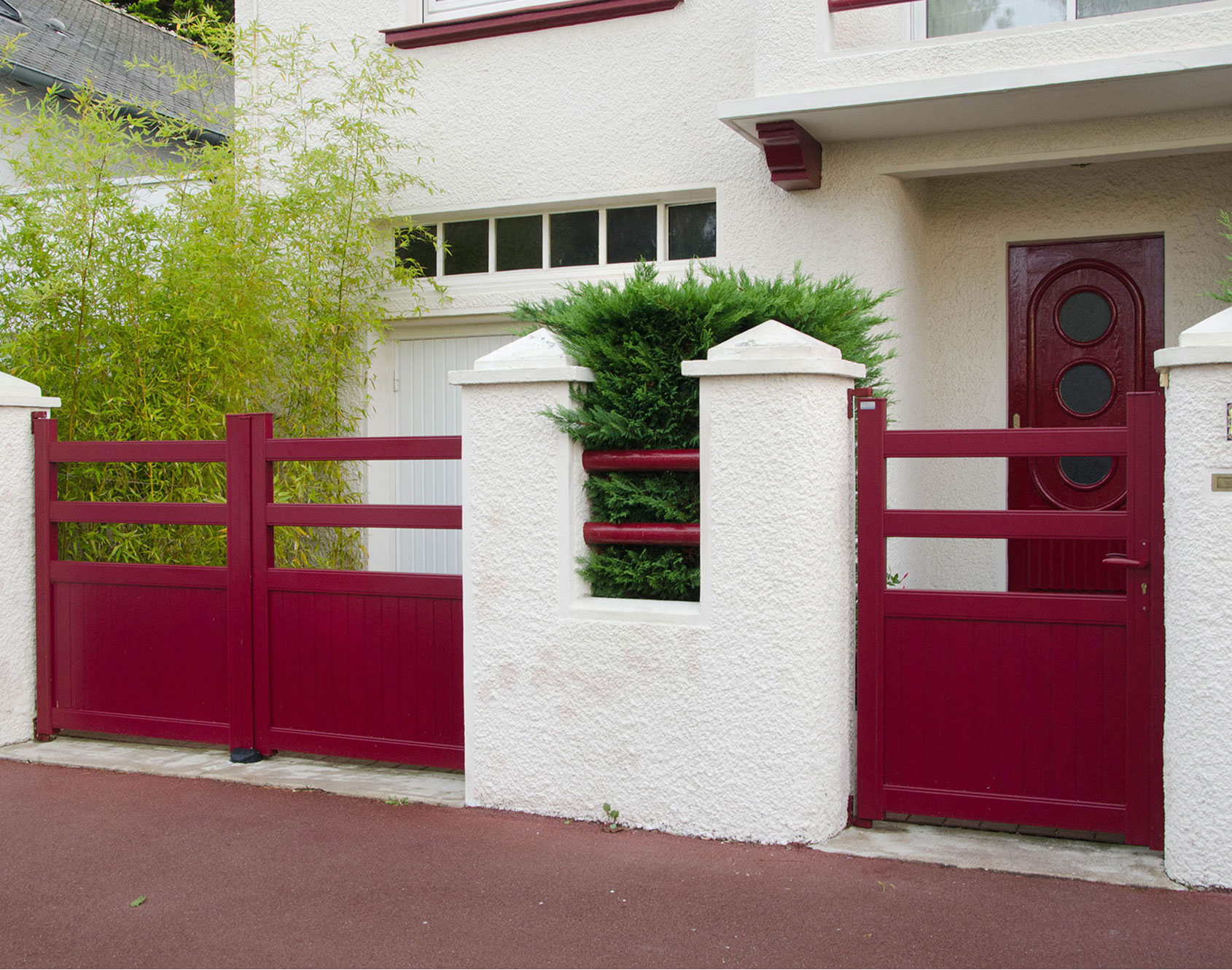 Portail aluminium battant Atlantia par kostum