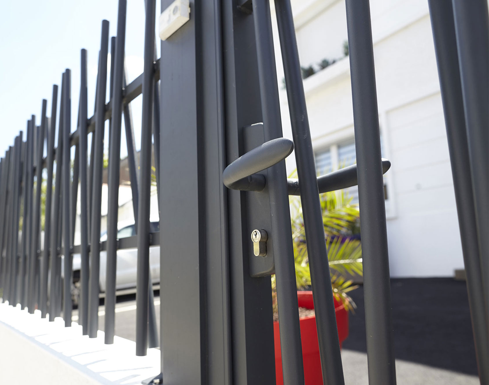Portillon aluminium Dune par Kostum