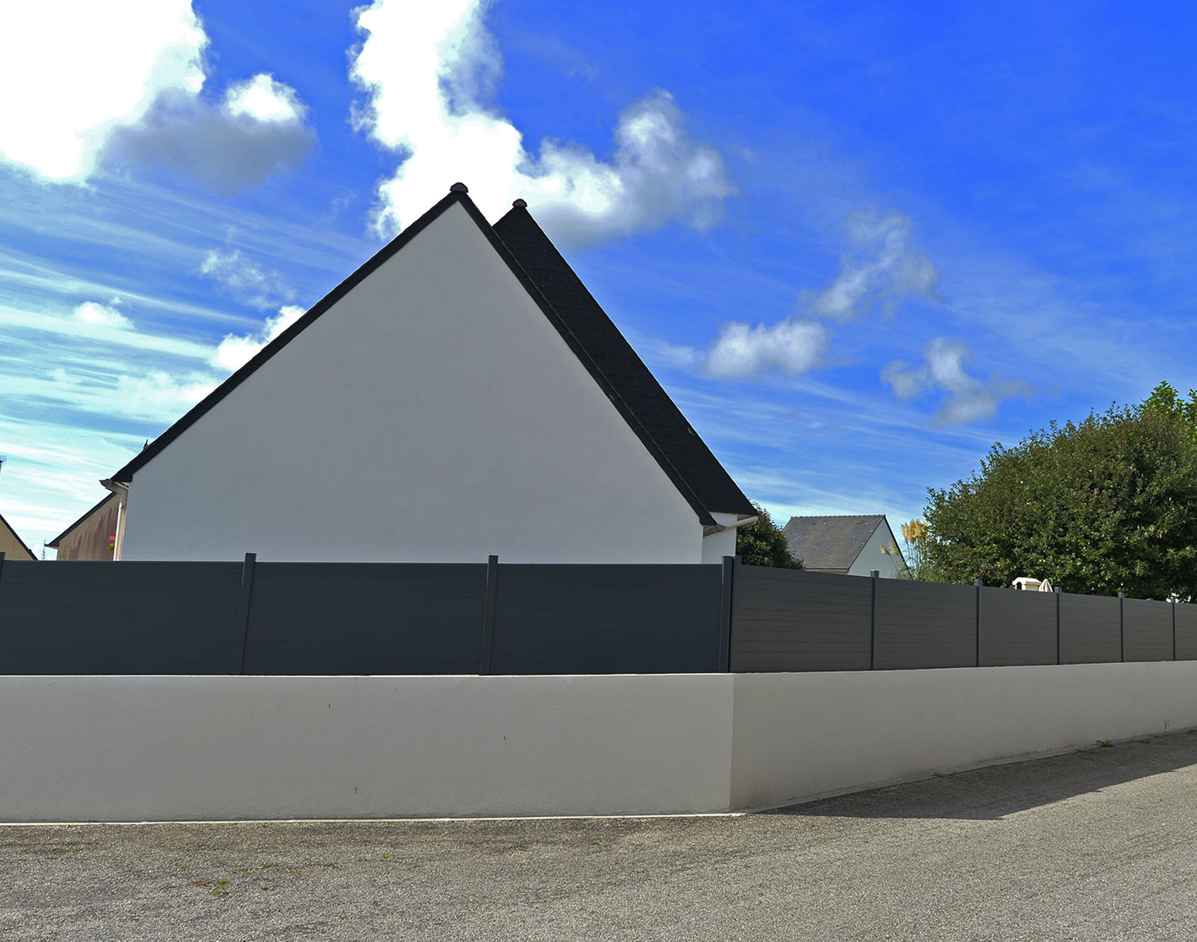 Clôture aluminium Karmen par Kostum