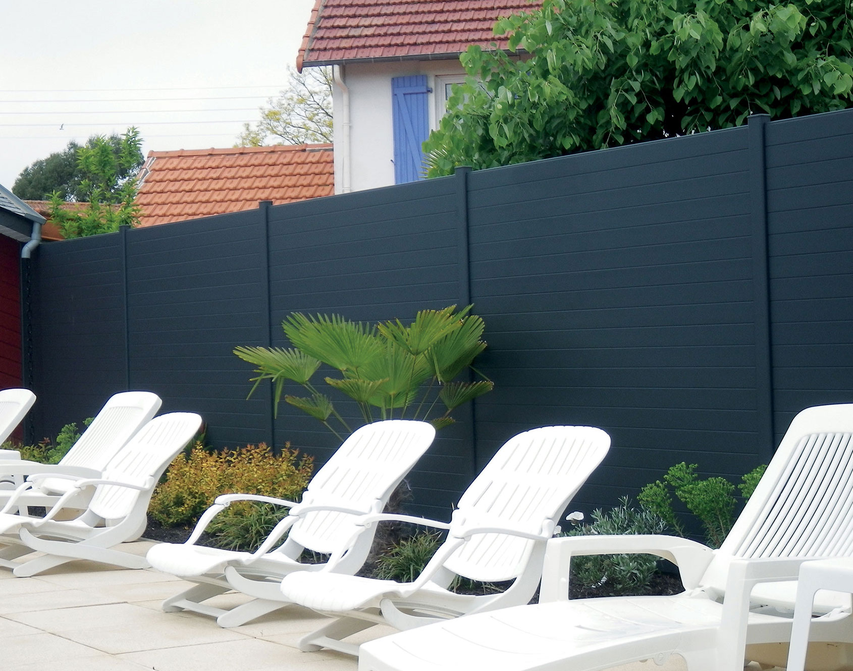 Clôture aluminium Karmen par Kostum