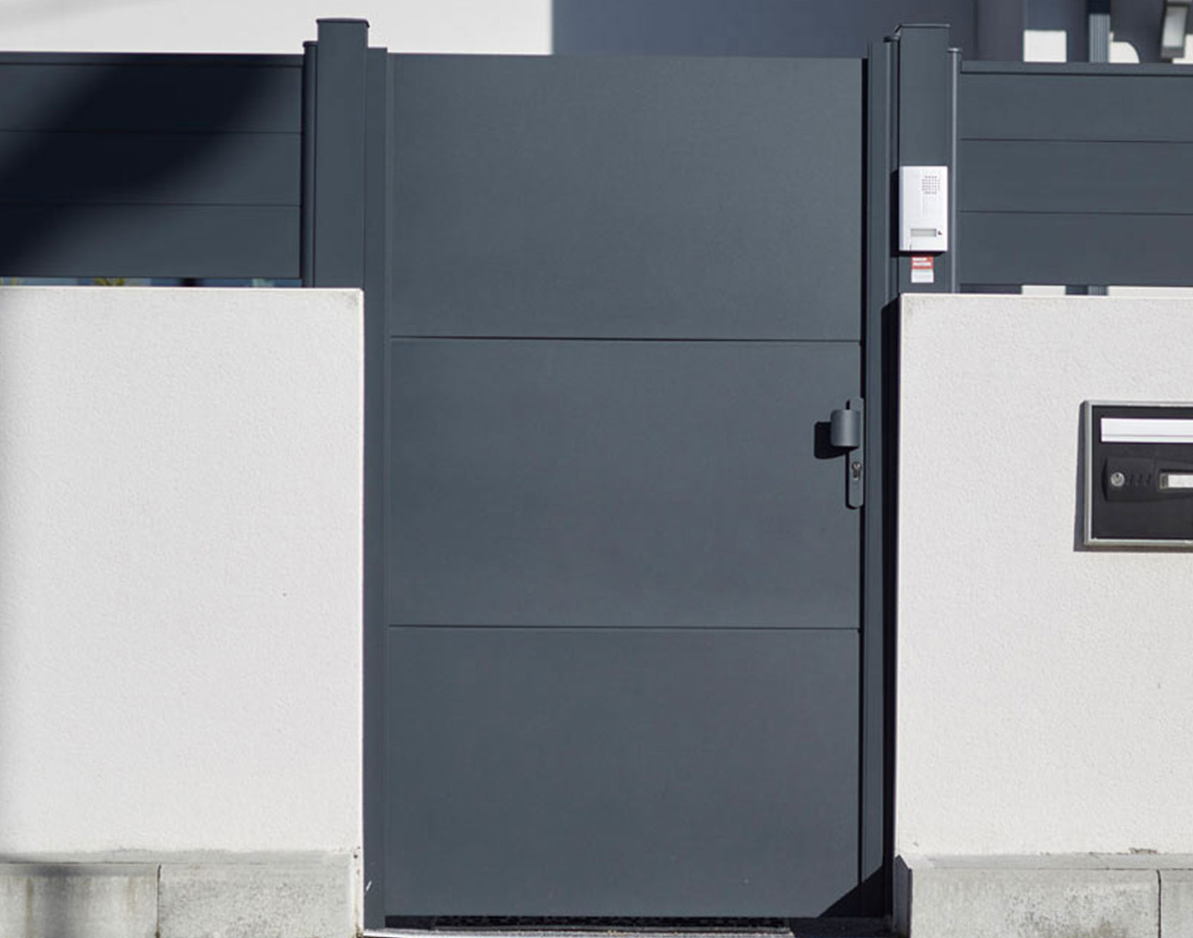 Portillon aluminium Klavel par Kostum