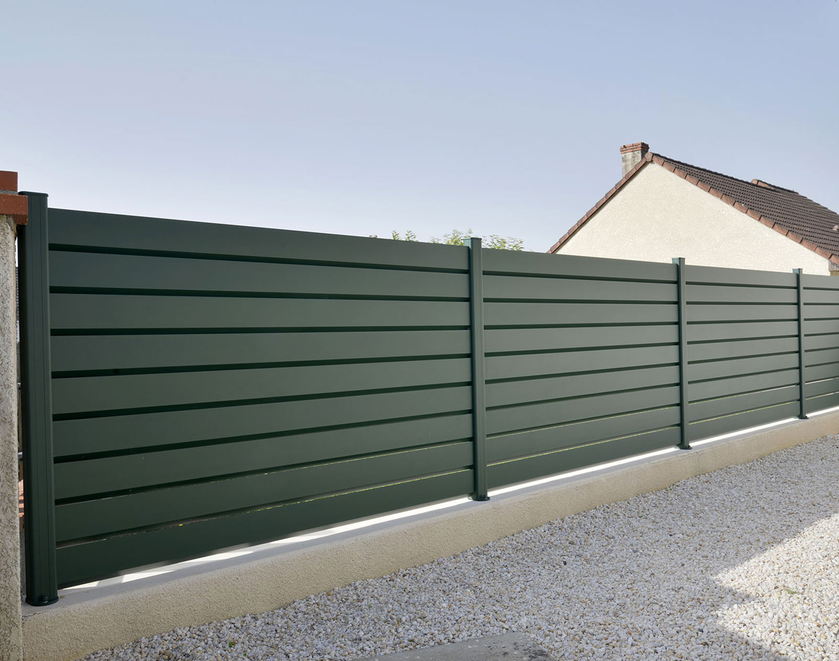 Clôture aluminium Litenn par Kostum
