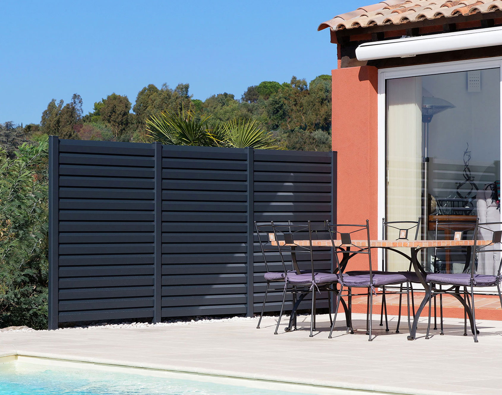 Clôture aluminium Litenn par Kostum