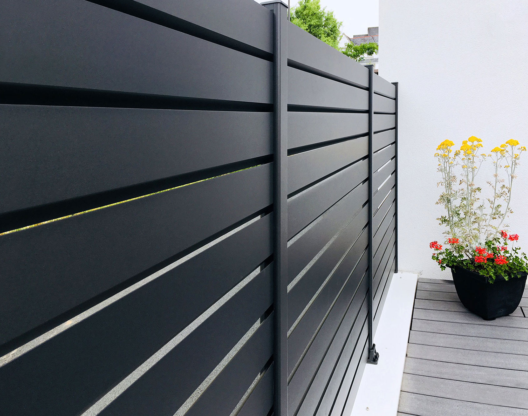 Clôture aluminium Litenn par Kostum