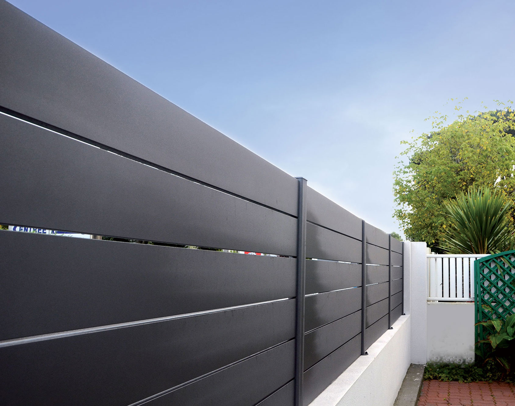 Clôture aluminium Maez par Kostum