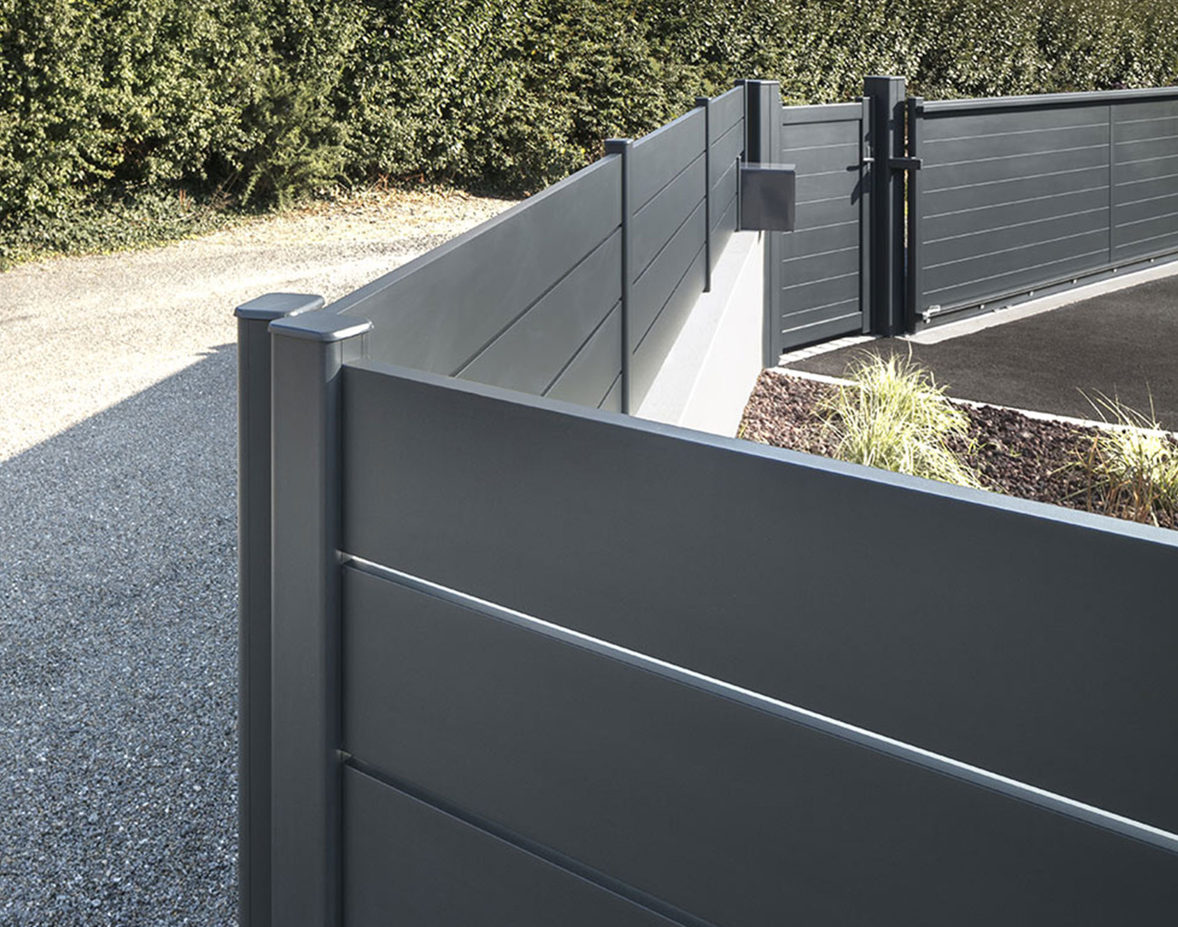 Clôture aluminium Maez par Kostum
