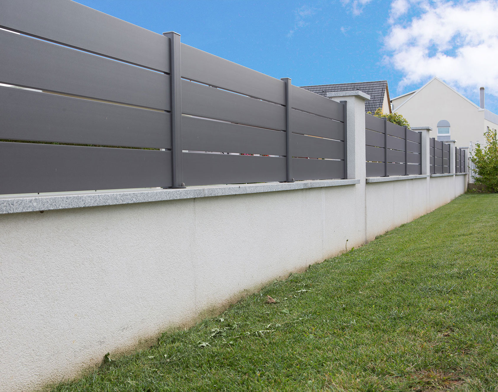 Clôture aluminium Maez par Kostum