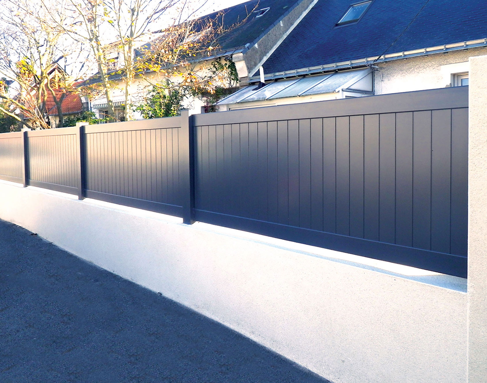 Clôture aluminium Tiviz par Kostum