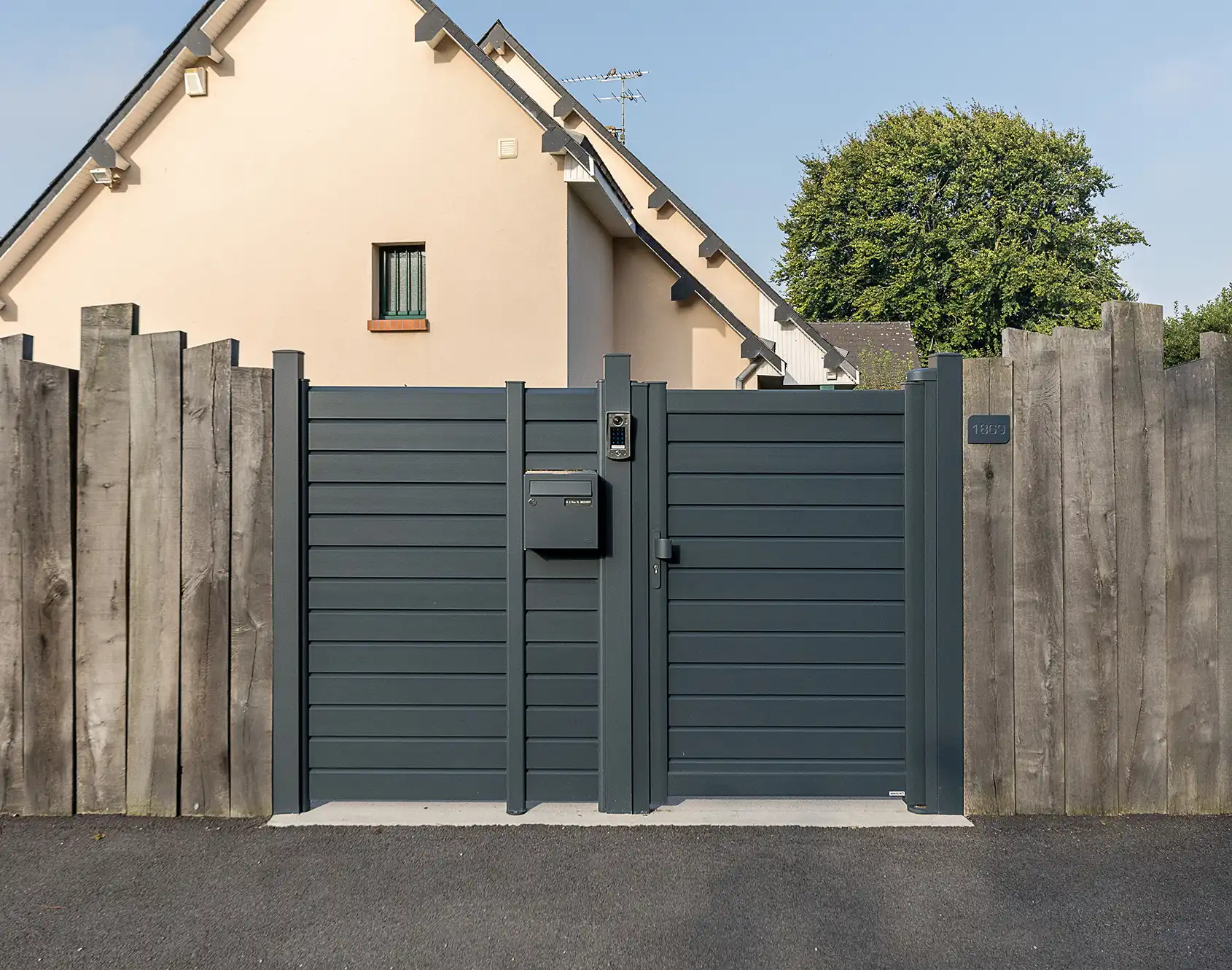 Portillon aluminium Litenn - Kostum