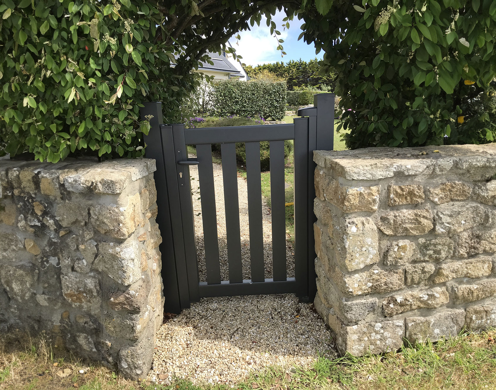 Portillon aluminium Breizh par kostum