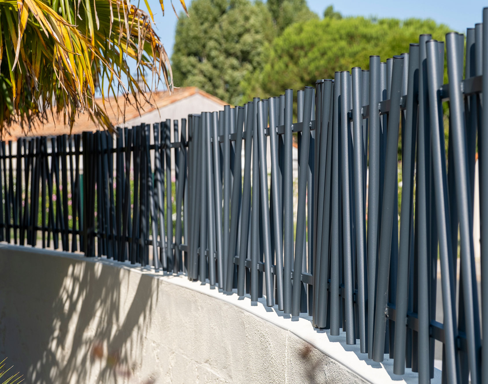 Clôture aluminium Dune par Kostum