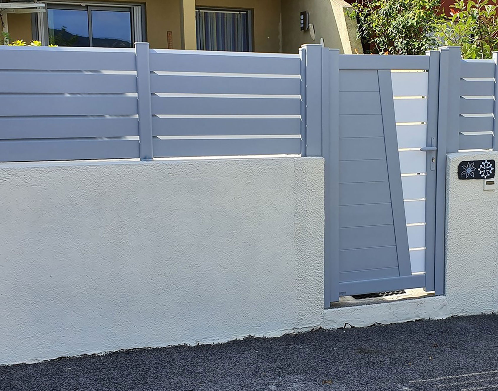 Portillon aluminium Guel par kostum