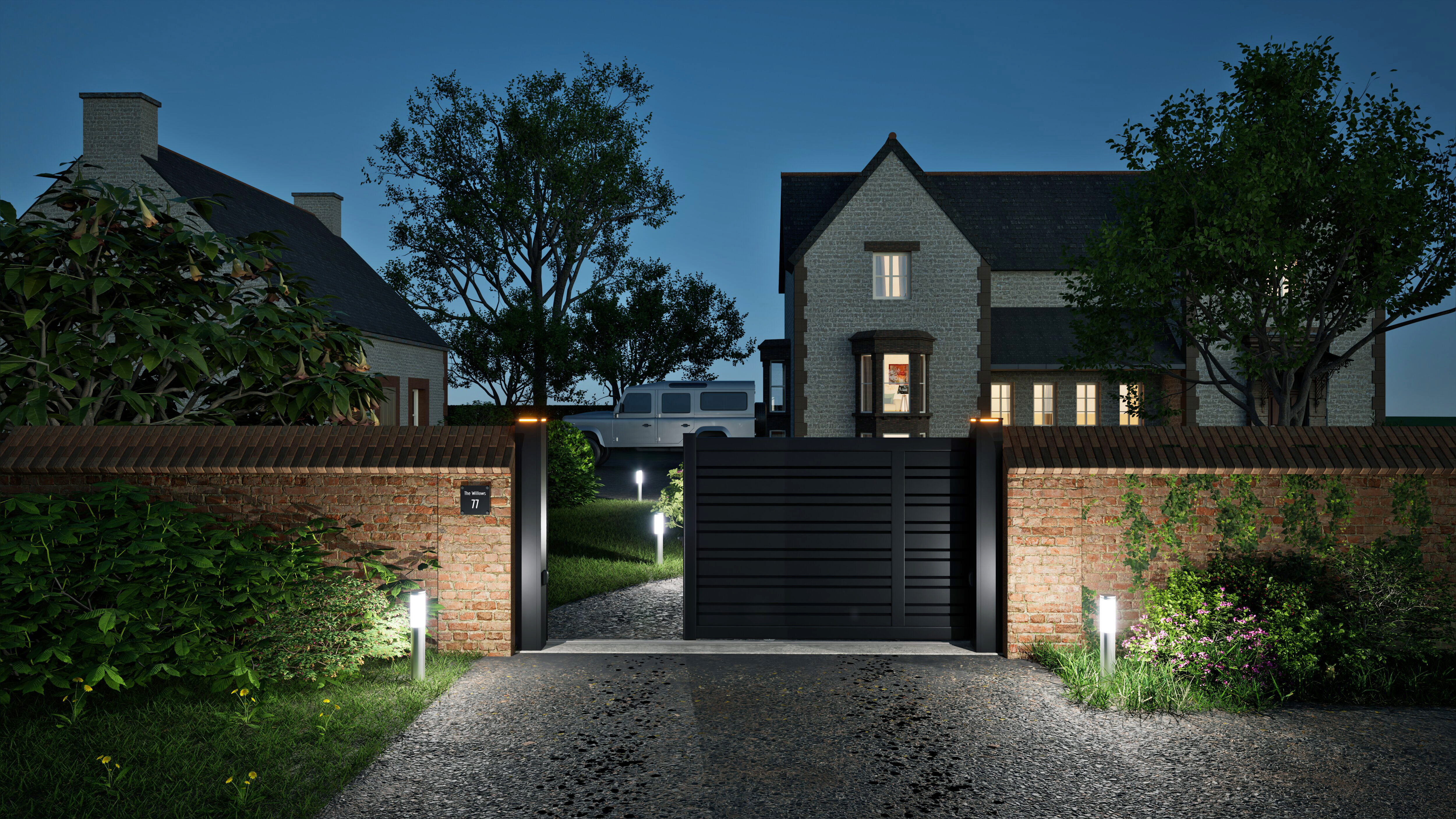 Strolad sliding gate by Kostum