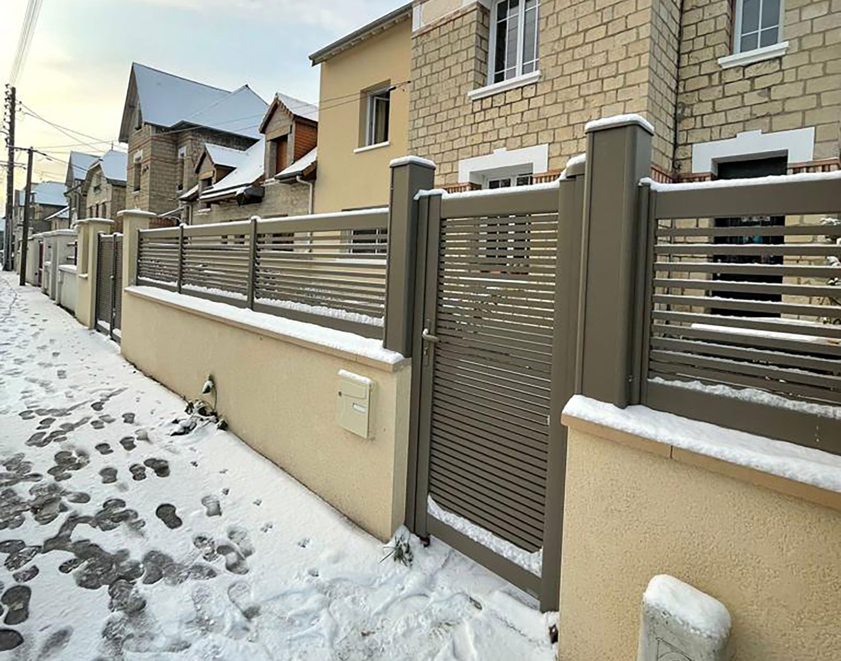Clôture aluminium Morenn Bitik par Kostum
