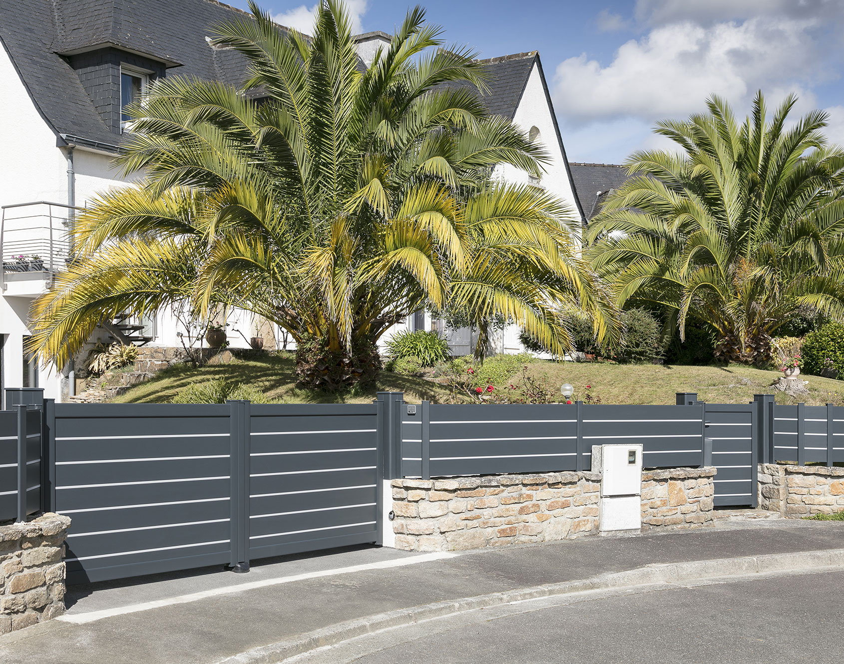 Portillon aluminium Orjal par Kostum
