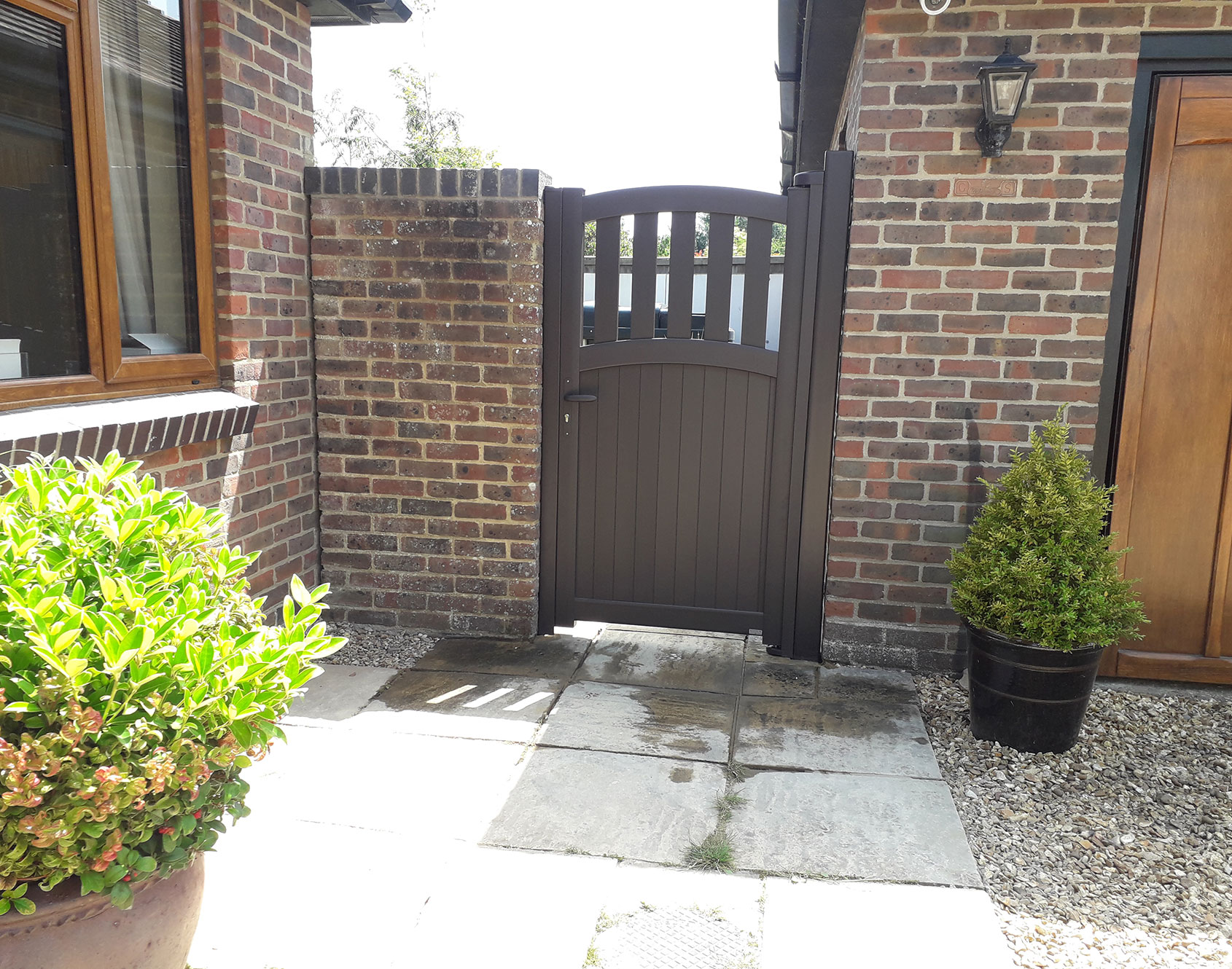 Portillon Aluminium Trebez par Kostum