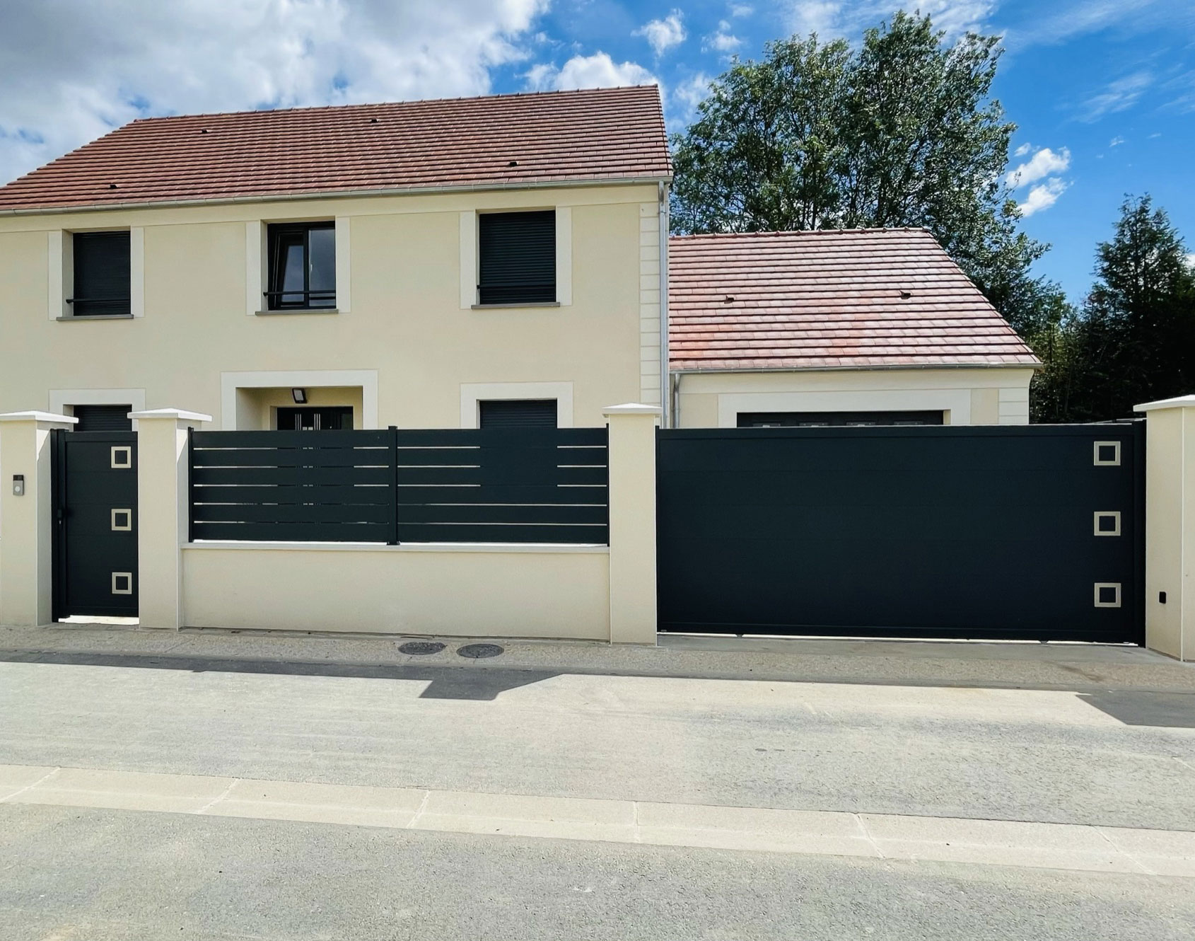 Portillon Aluminium Ublo 300 par Kostum