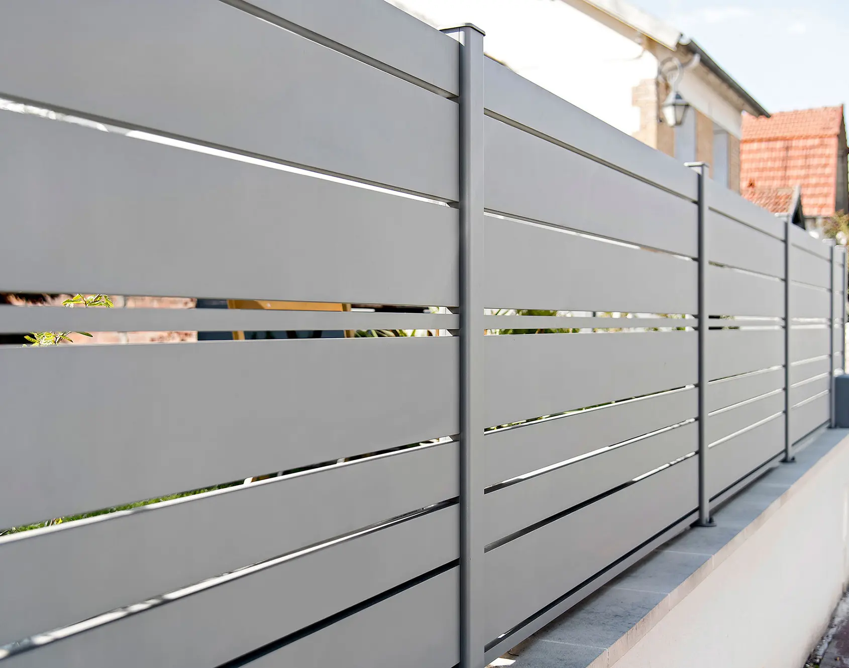 Clôture ajourée aluminium Spas- Kostum