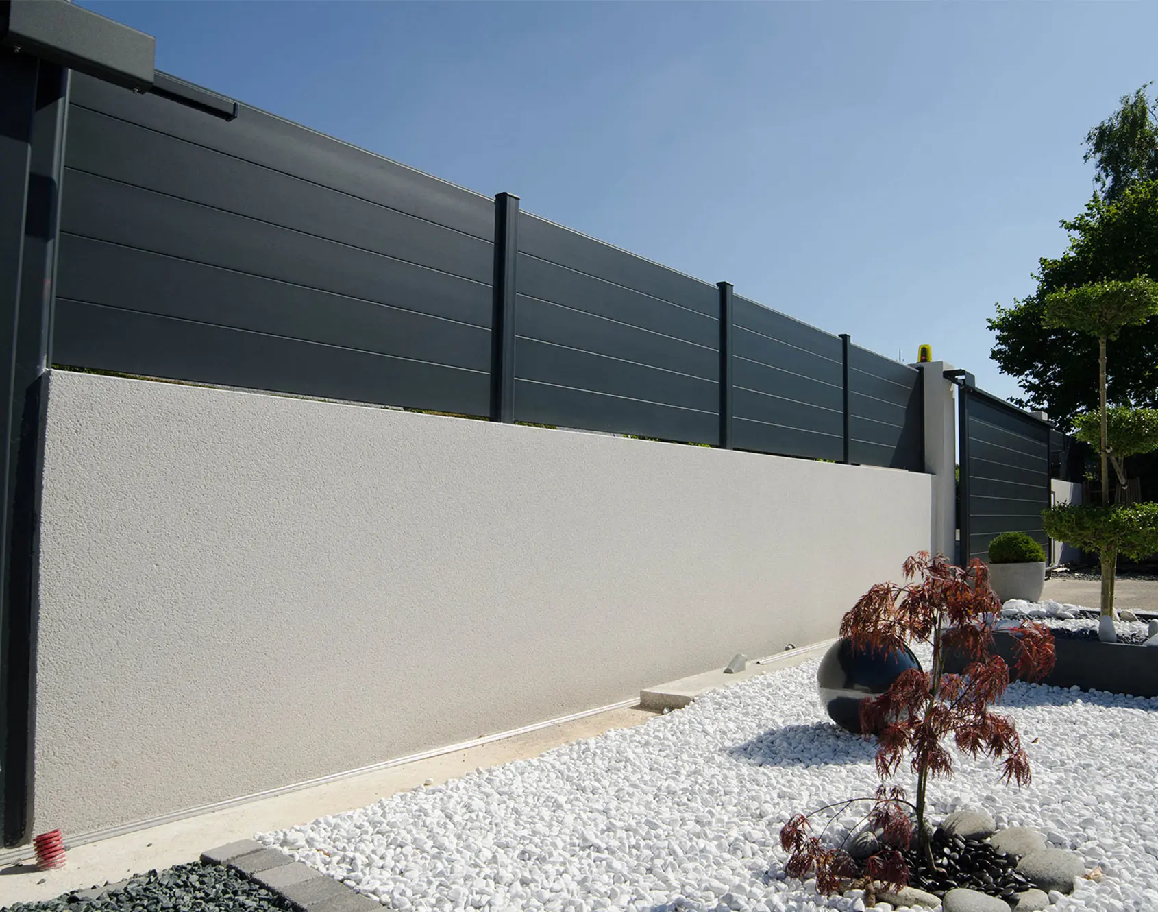 Clôture aluminium Briz-Anaé - Kostum