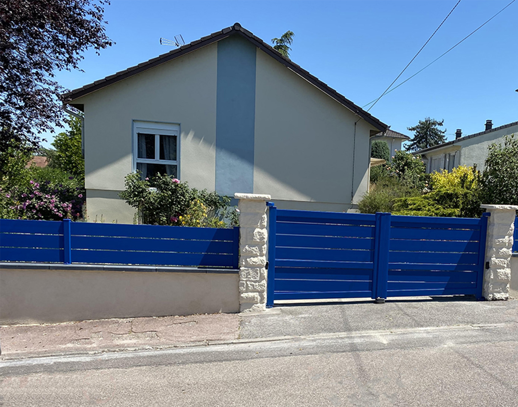 Clôture aluminium Maez par Kostum