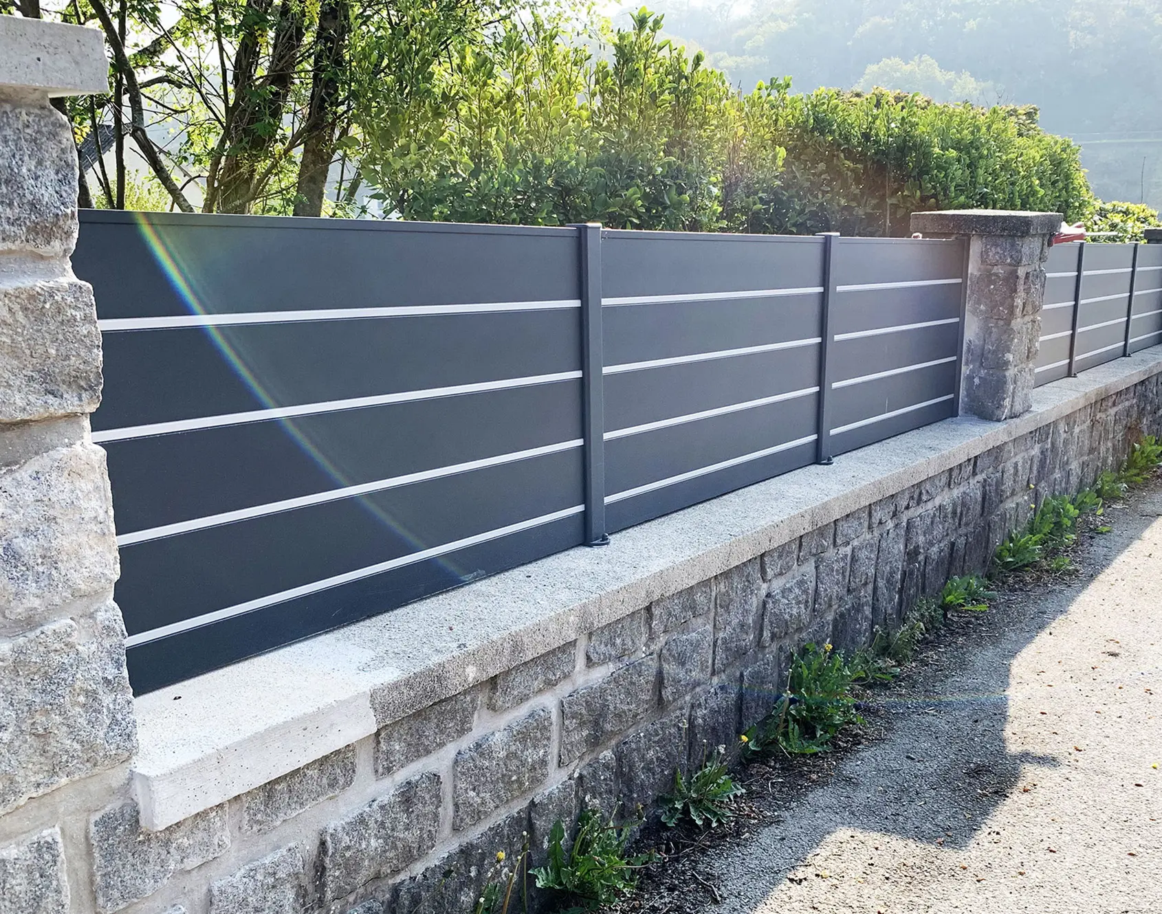 Clôture aluminium Eskell par Kostum