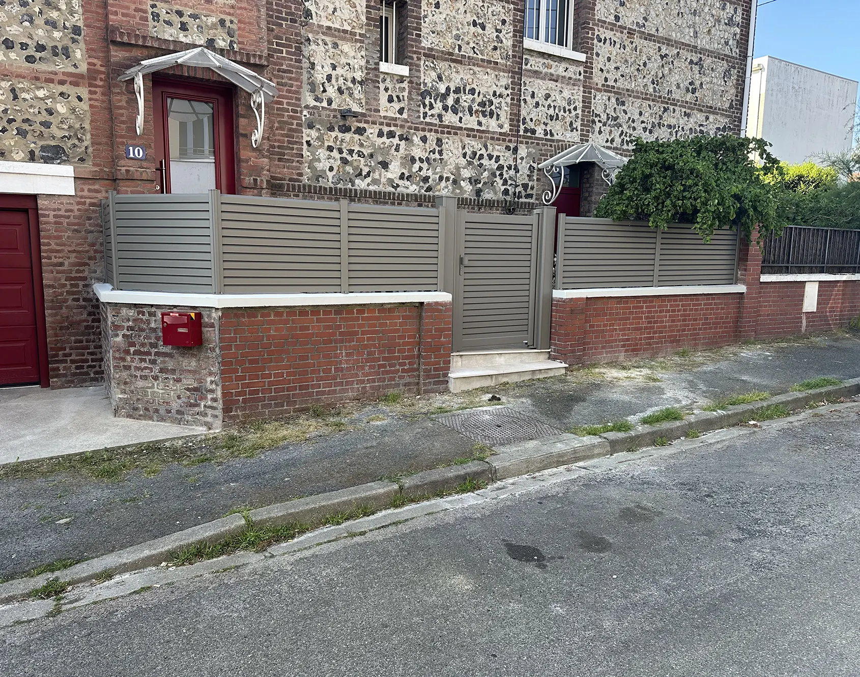 Clôture persiennée aluminium Lemm - Kostum