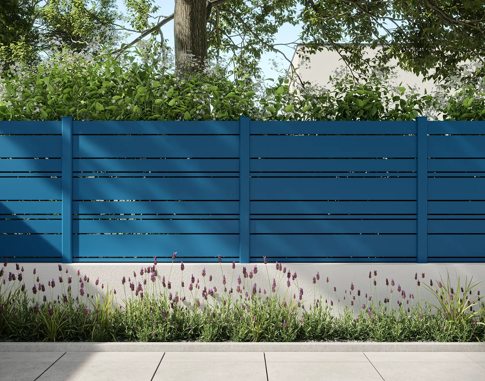 Clôture ajourée aluminium Spas- Kostum