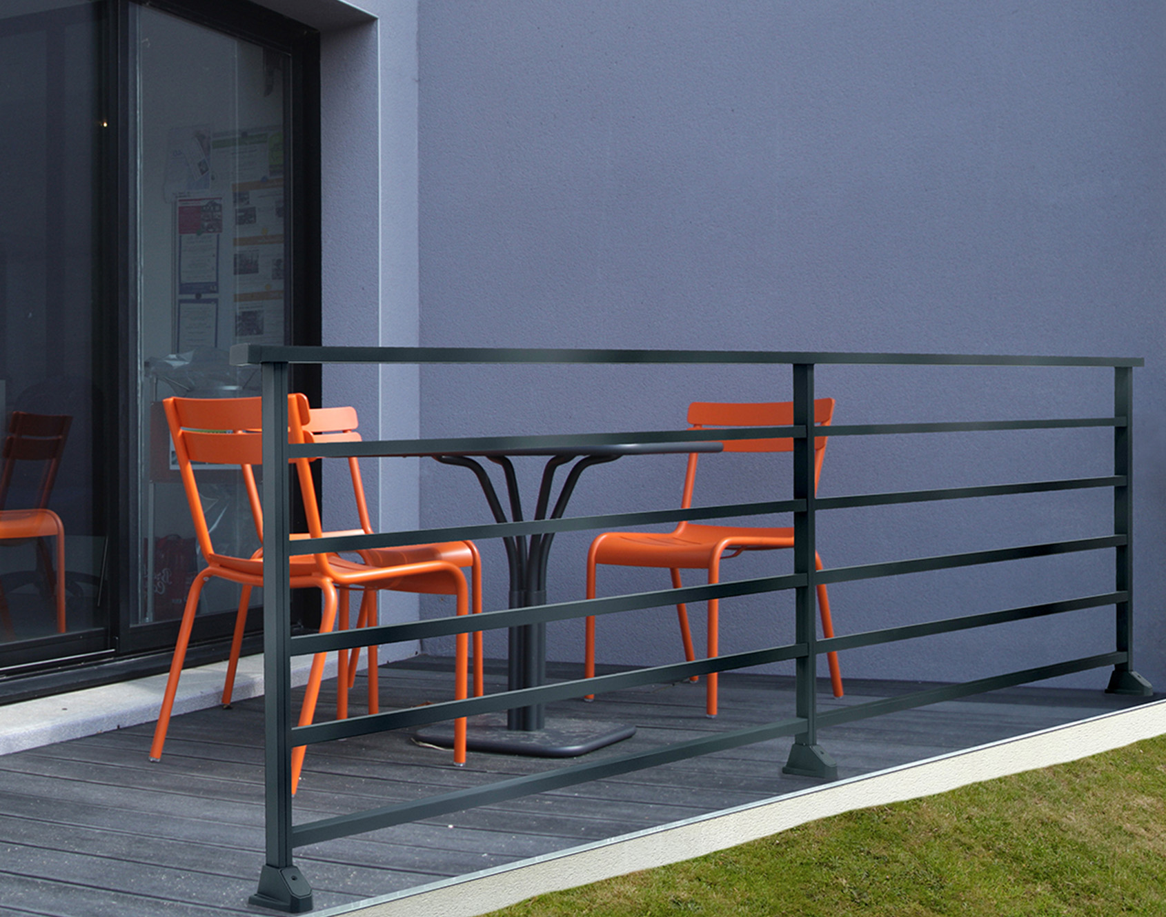 Clôture séparative aluminium Jud - Kostum