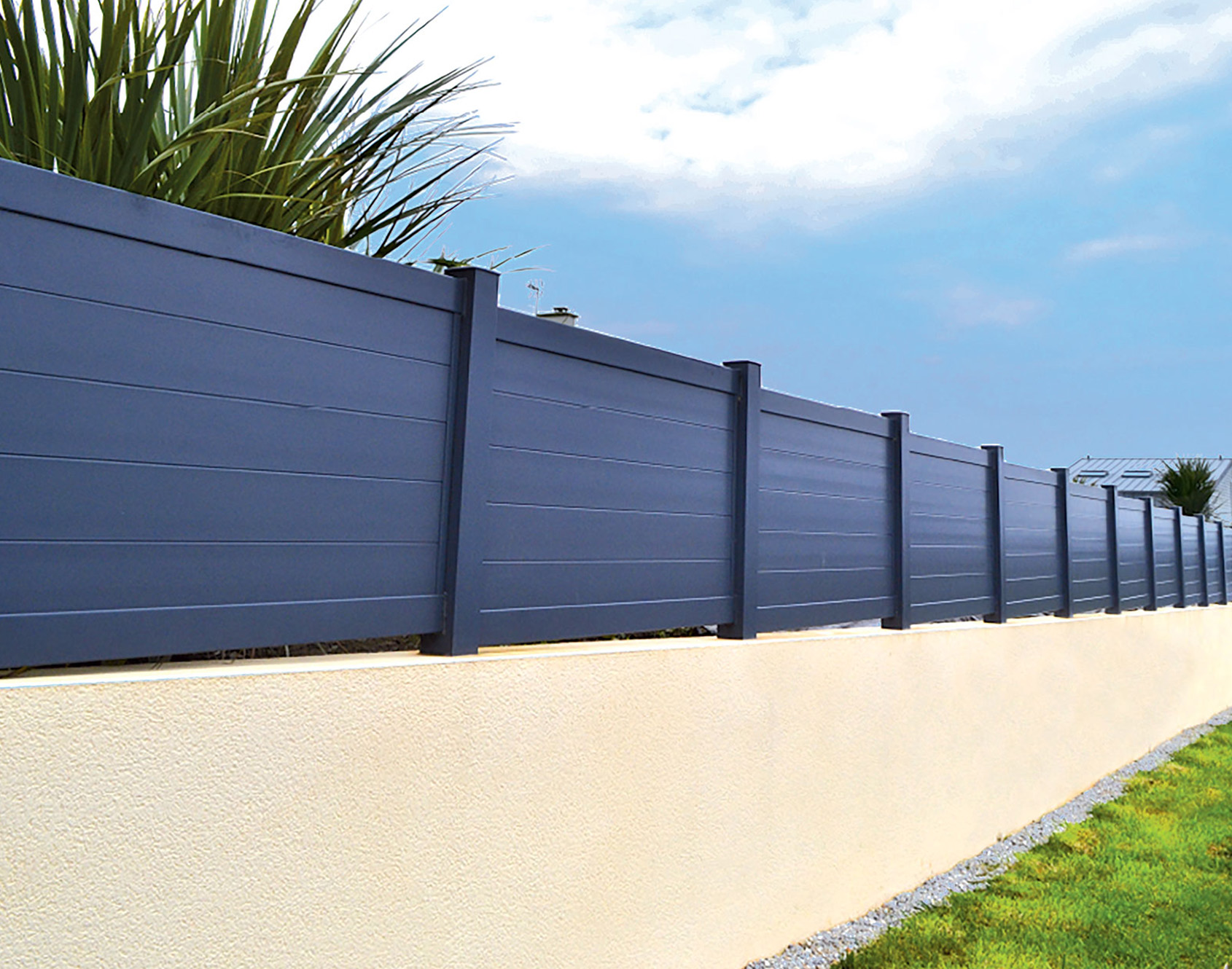 Clôture aluminium Anaé par Kostum