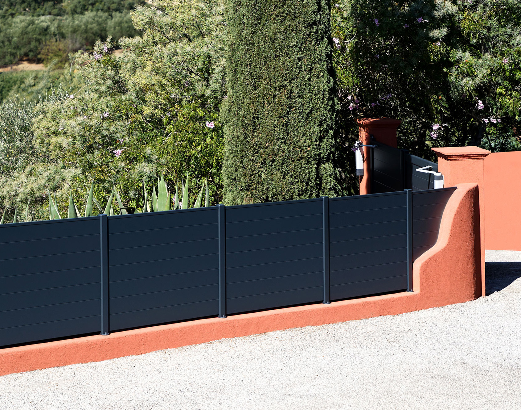 Clôture aluminium Anaé par Kostum