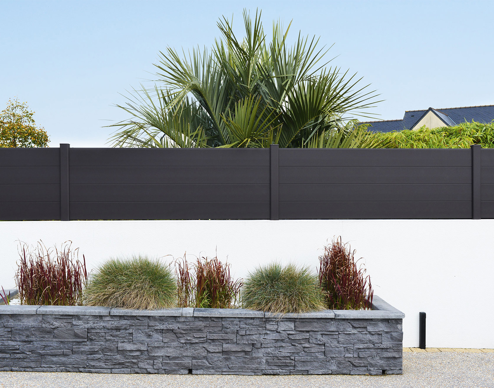 Clôture aluminium Anaé par Kostum