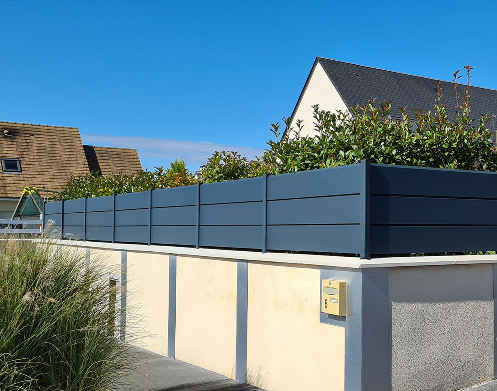 Clôture aluminium Tev par Kostum