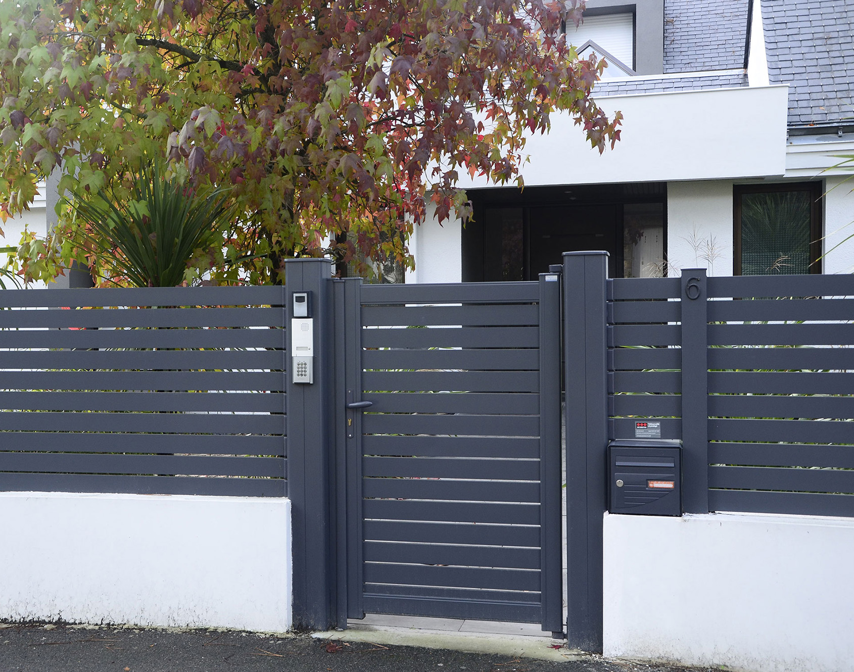 Portillon aluminium Raz par kostum