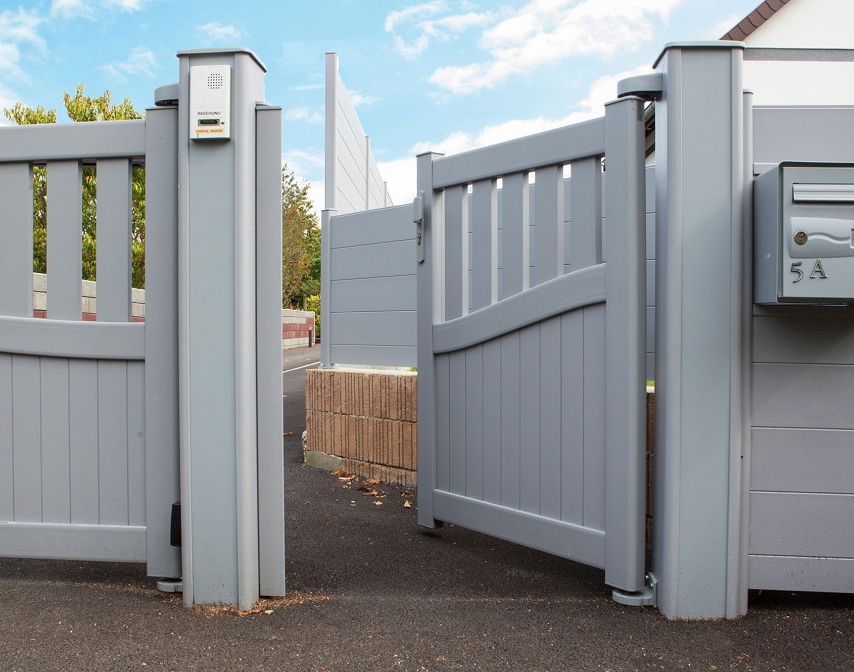 Portillon aluminium Gall par kostum