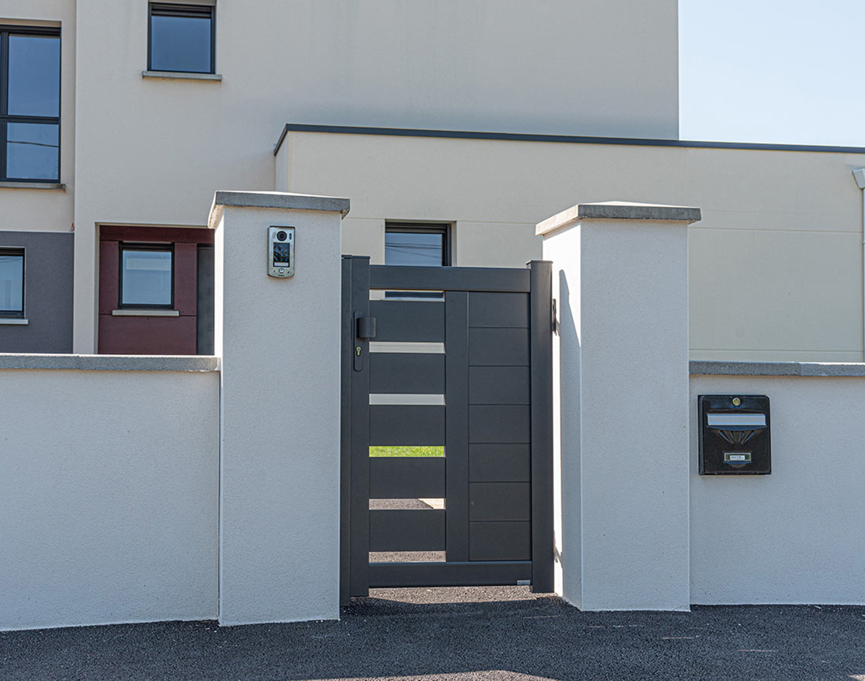 Portillon aluminium Glazik par kostum