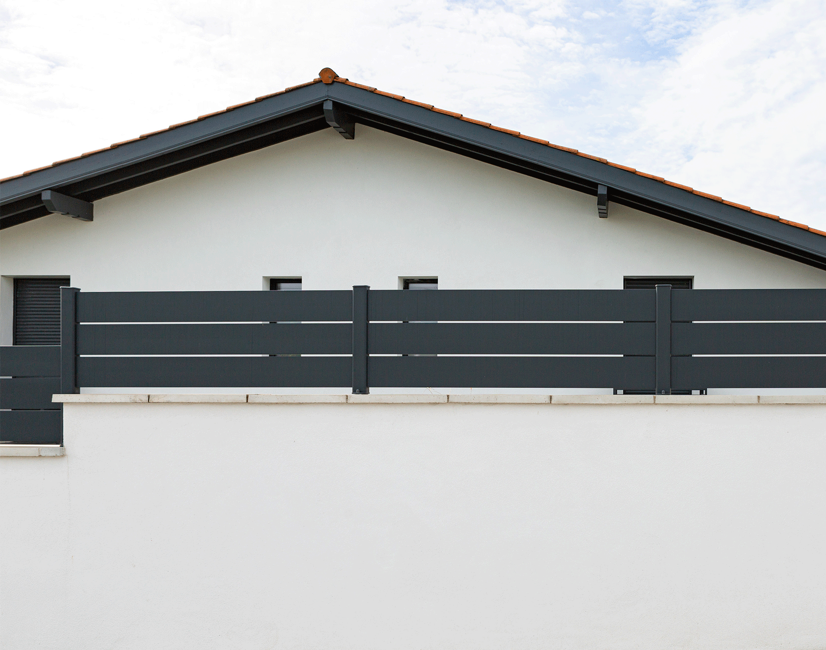 Clôture aluminium Maez par Kostum