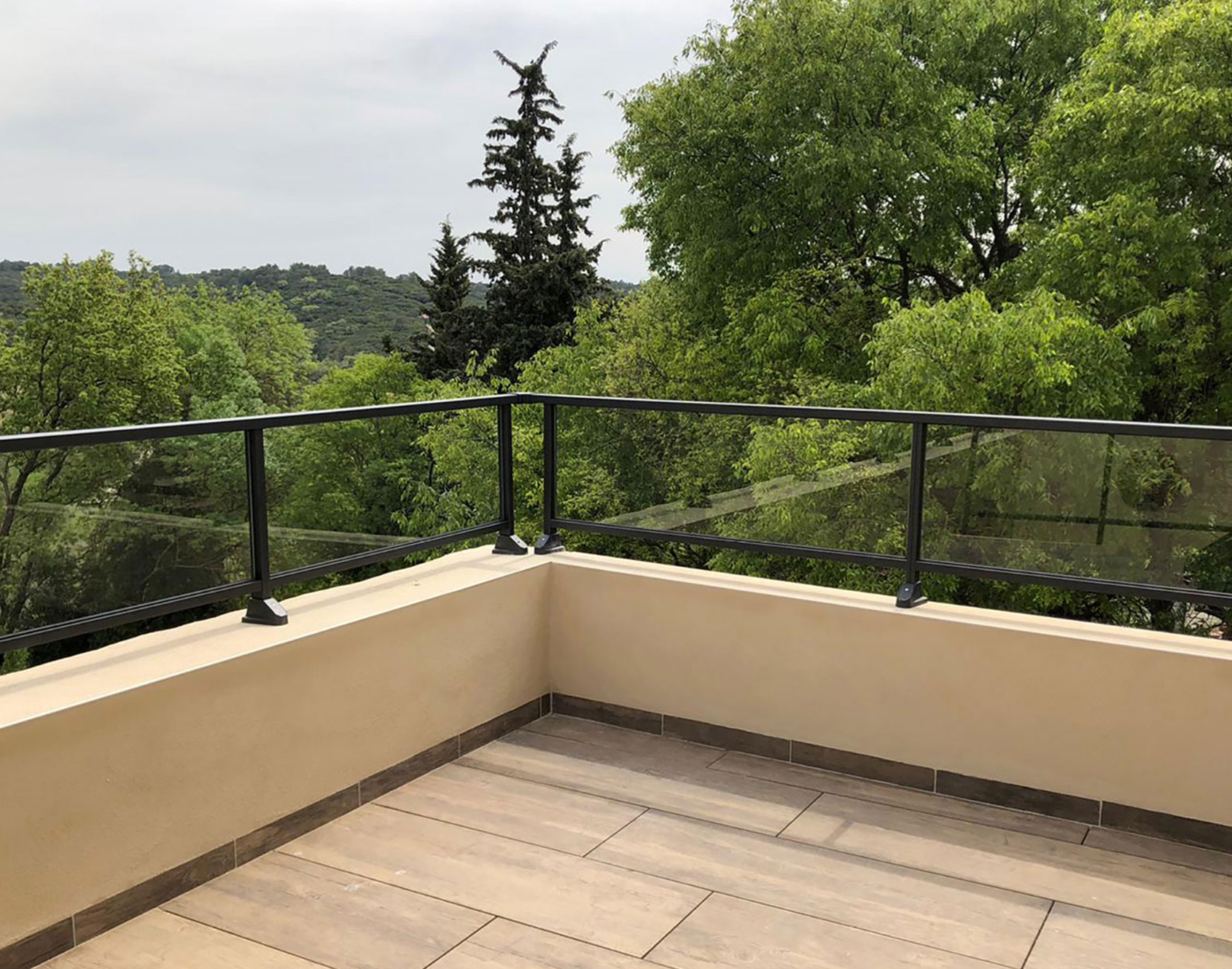 Garde-corps aluminium Evy par Kostum