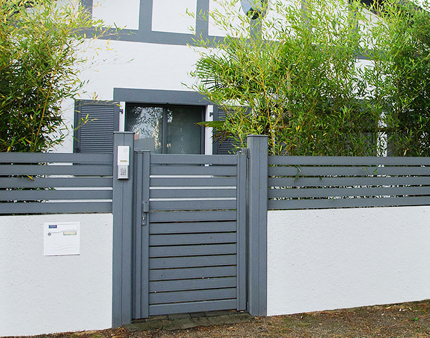 Portillon aluminium Raz par kostum