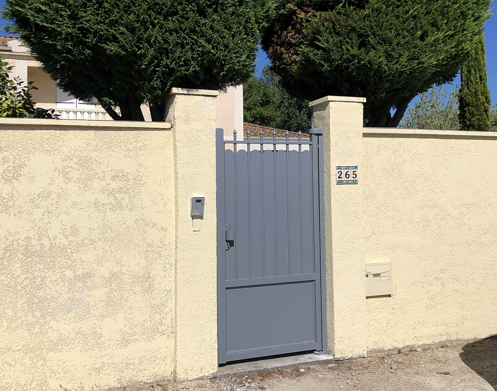 Portillon Pont-Aven en aluminium tradition par Kostum