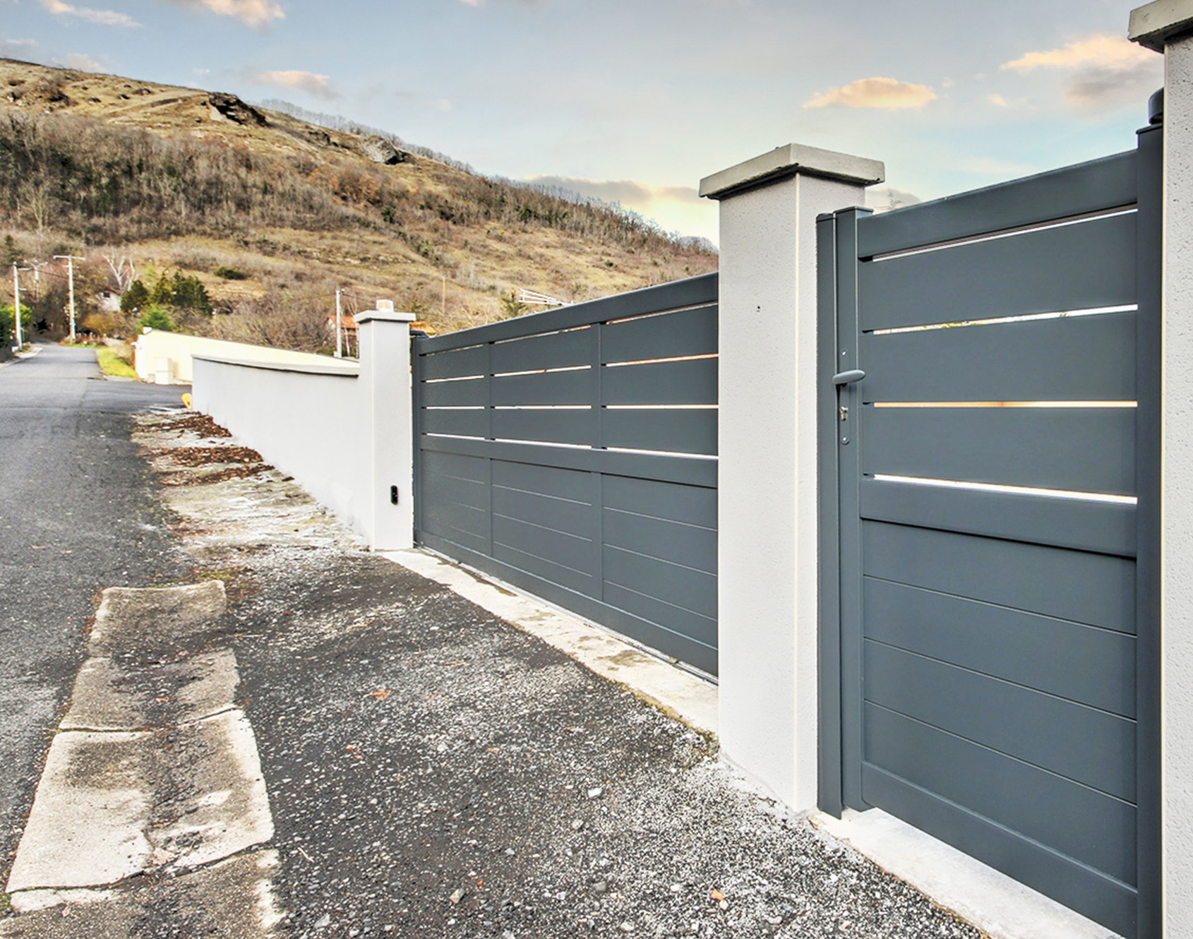 Portillon aluminium Agalon par kostum