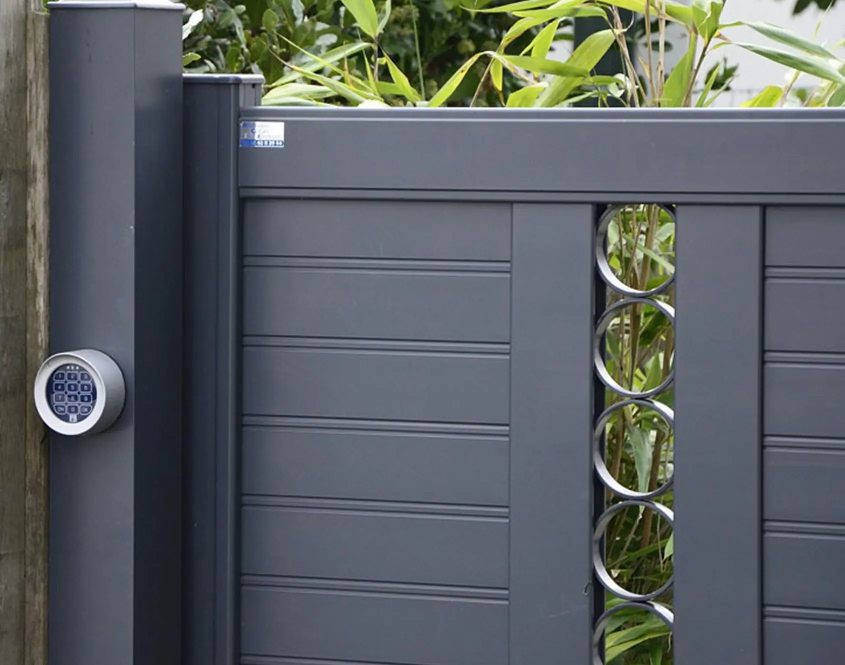 Portail aluminium coulissant Armel par kostum