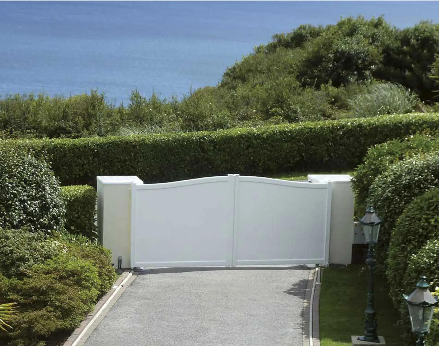 Portail aluminium coulissant Ker par kostum