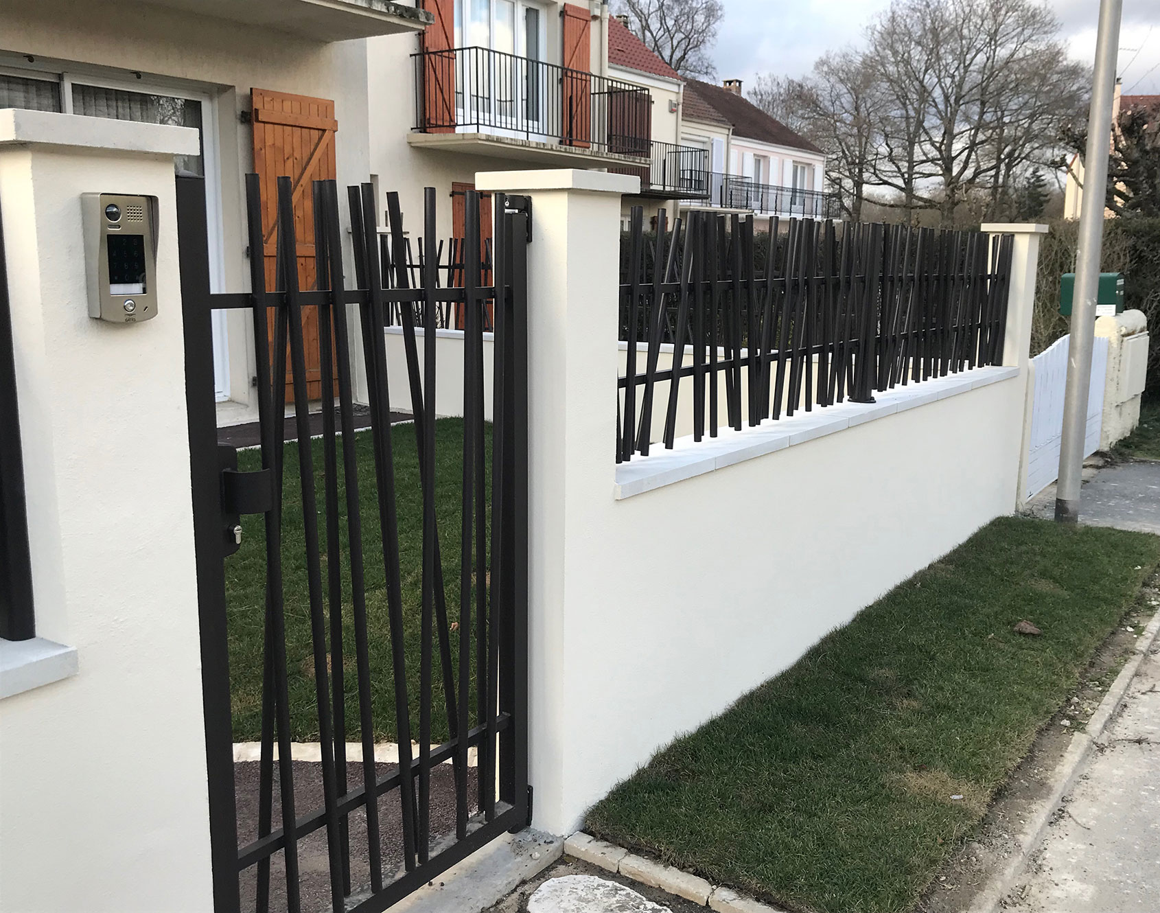 Portillon aluminium Dune par Kostum