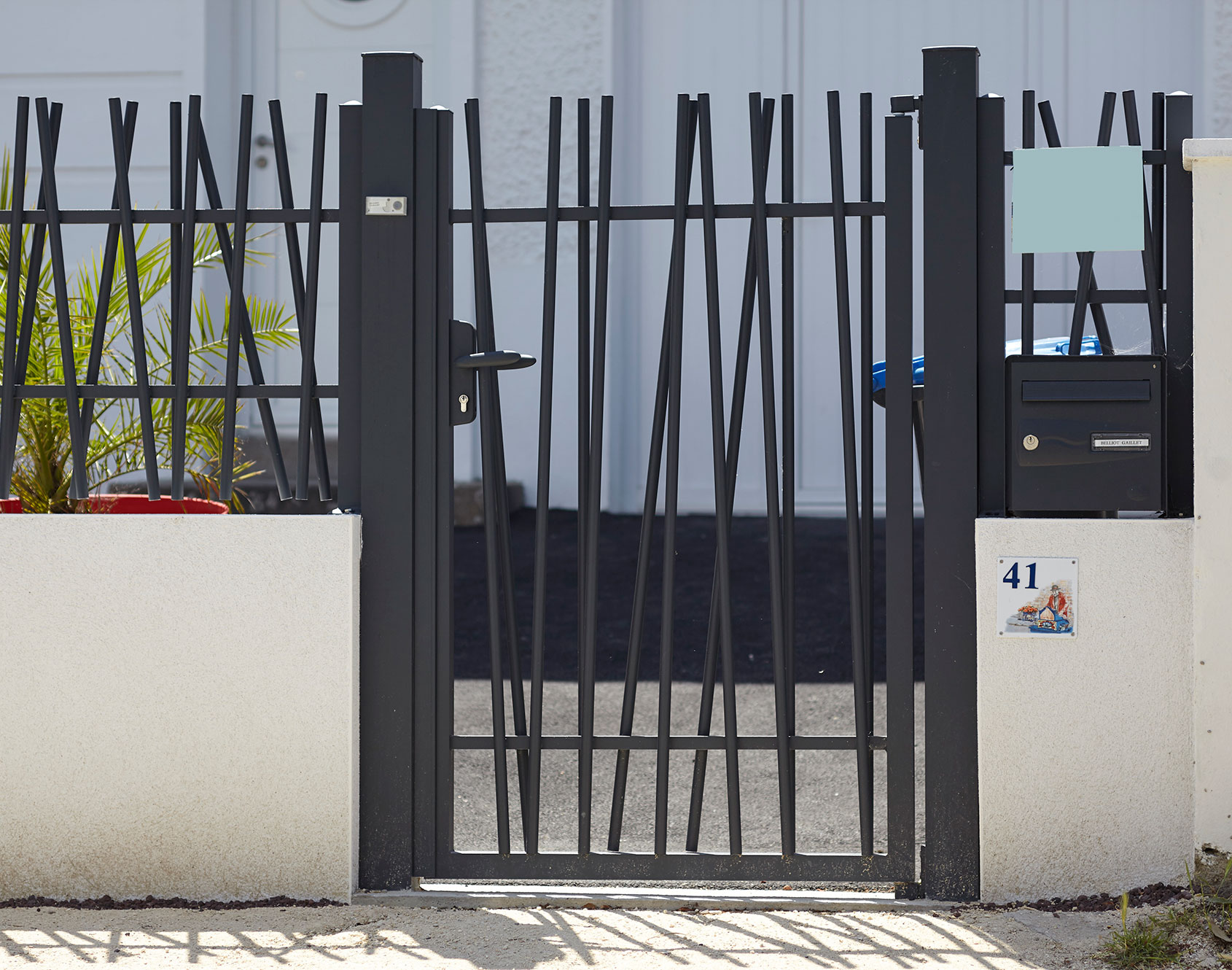 Portillon aluminium Dune par Kostum