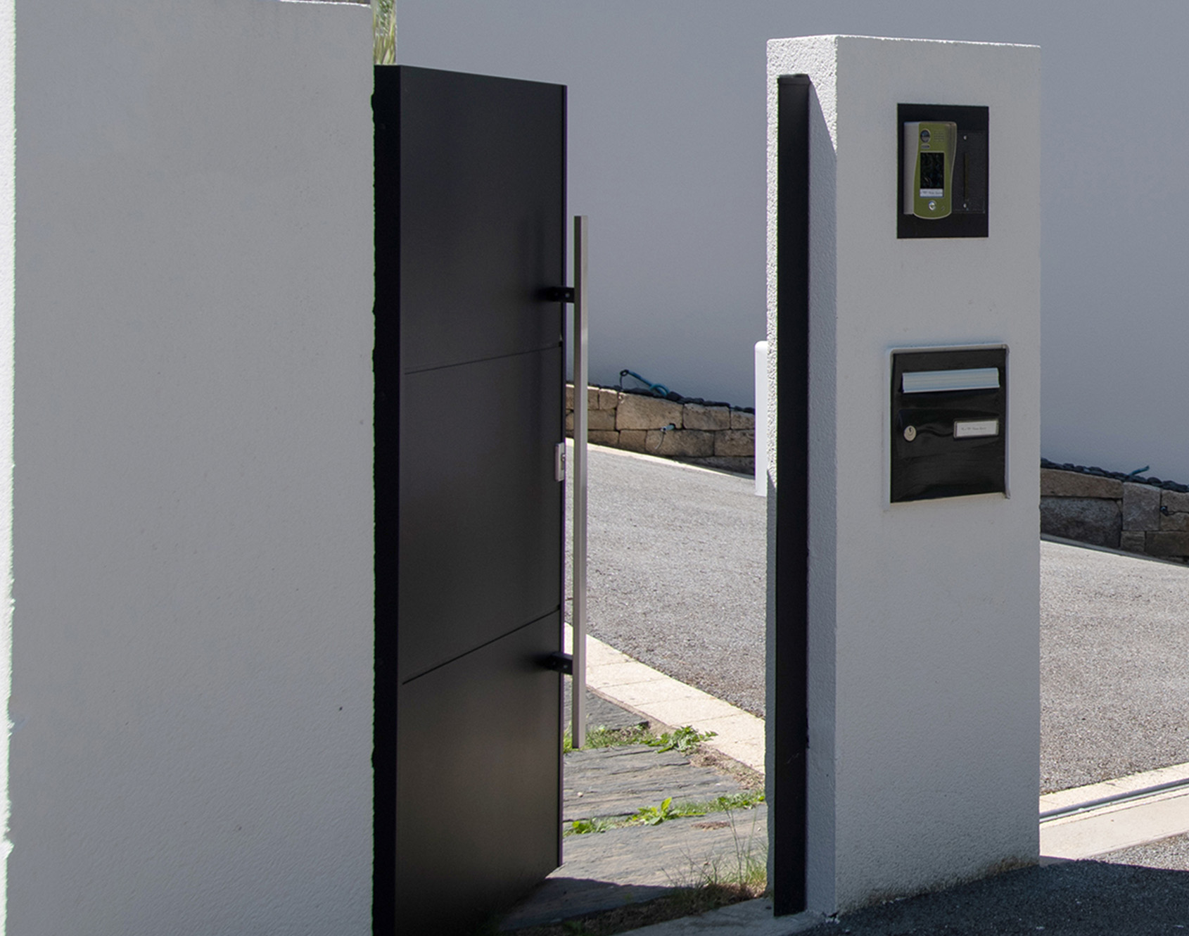 Portillon aluminium Klavel par Kostum