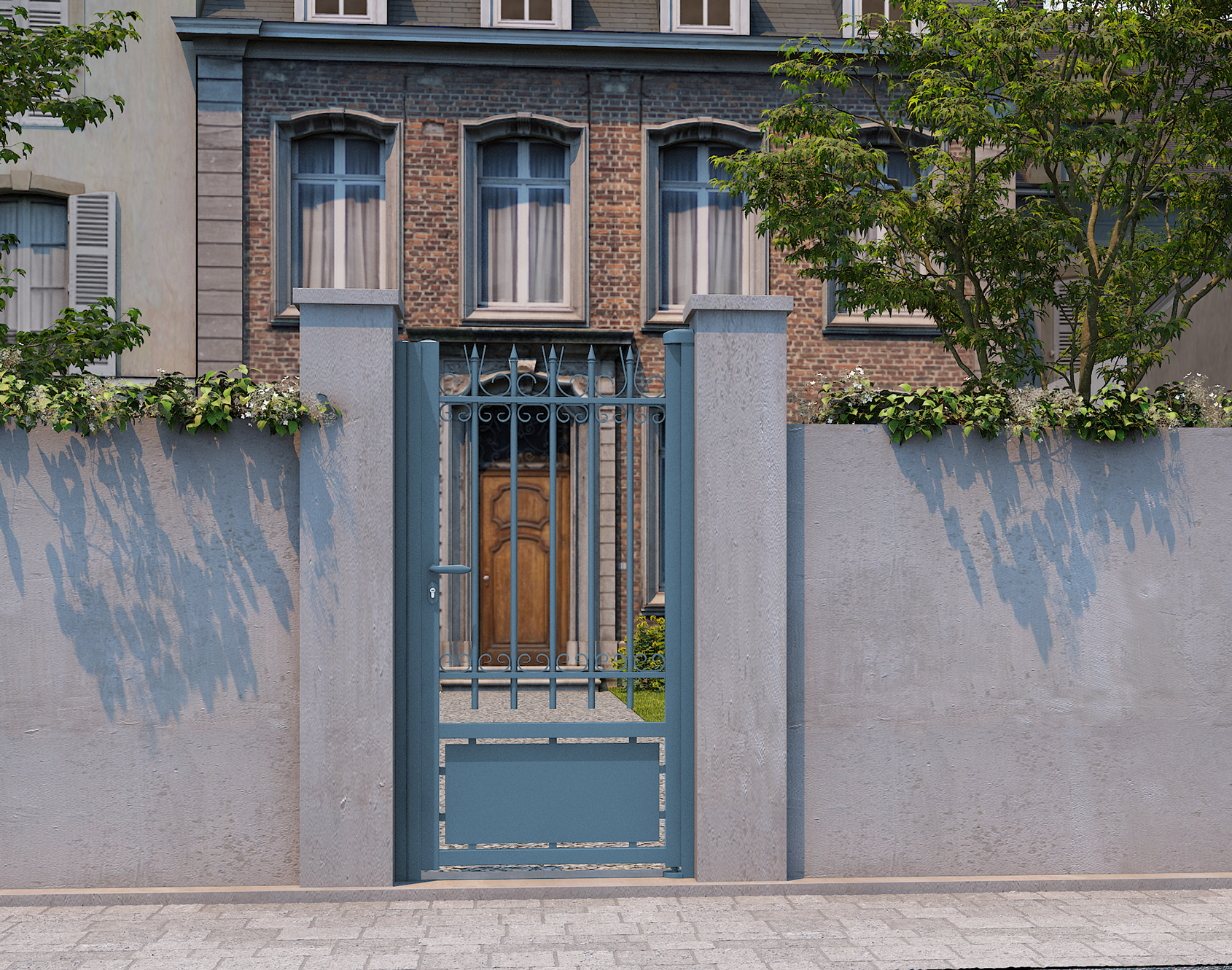 Portillon aluminium Mespaul kostum