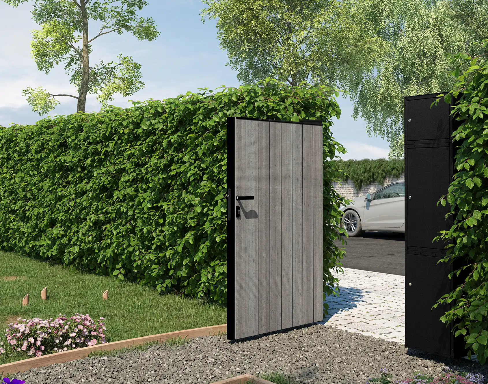 Portillon plein bois Acoya Asmar - Kostum