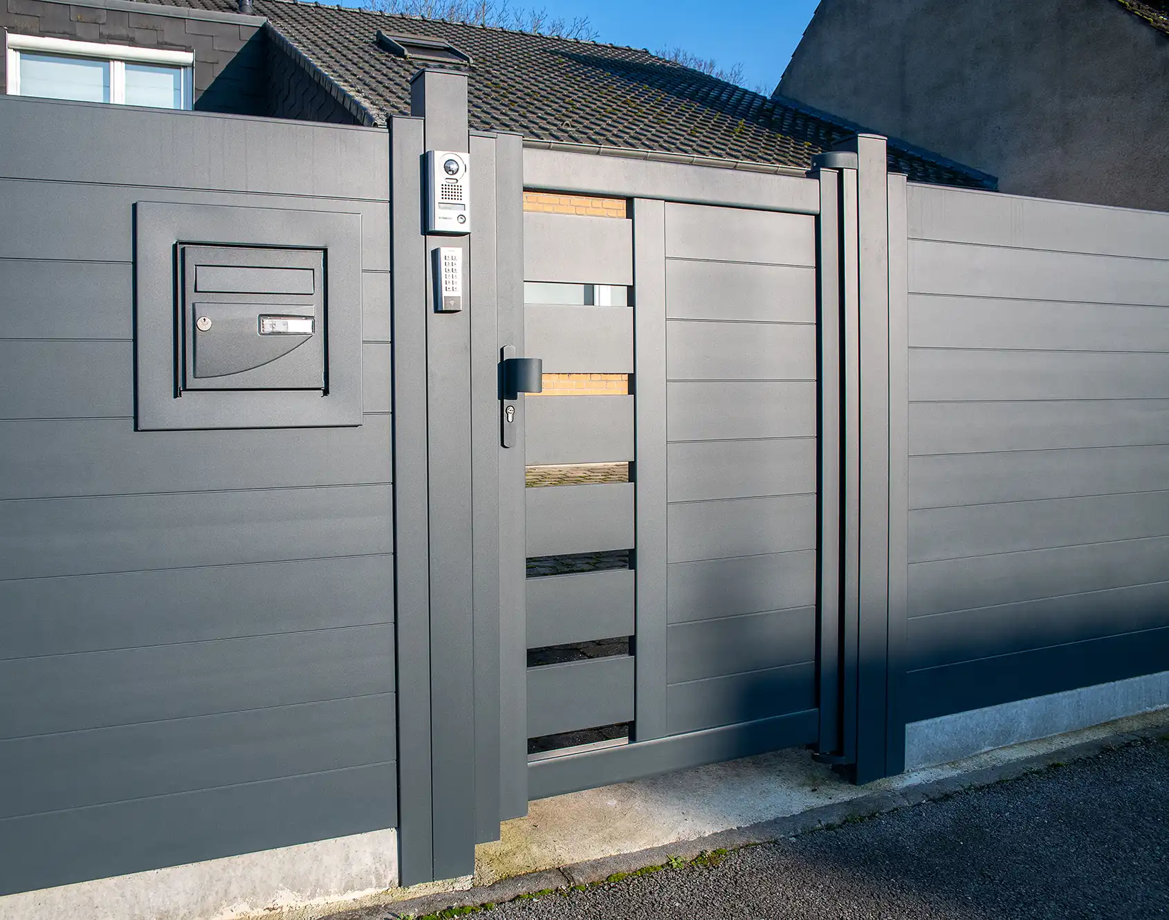 Portillon aluminium Diskar - Kostum