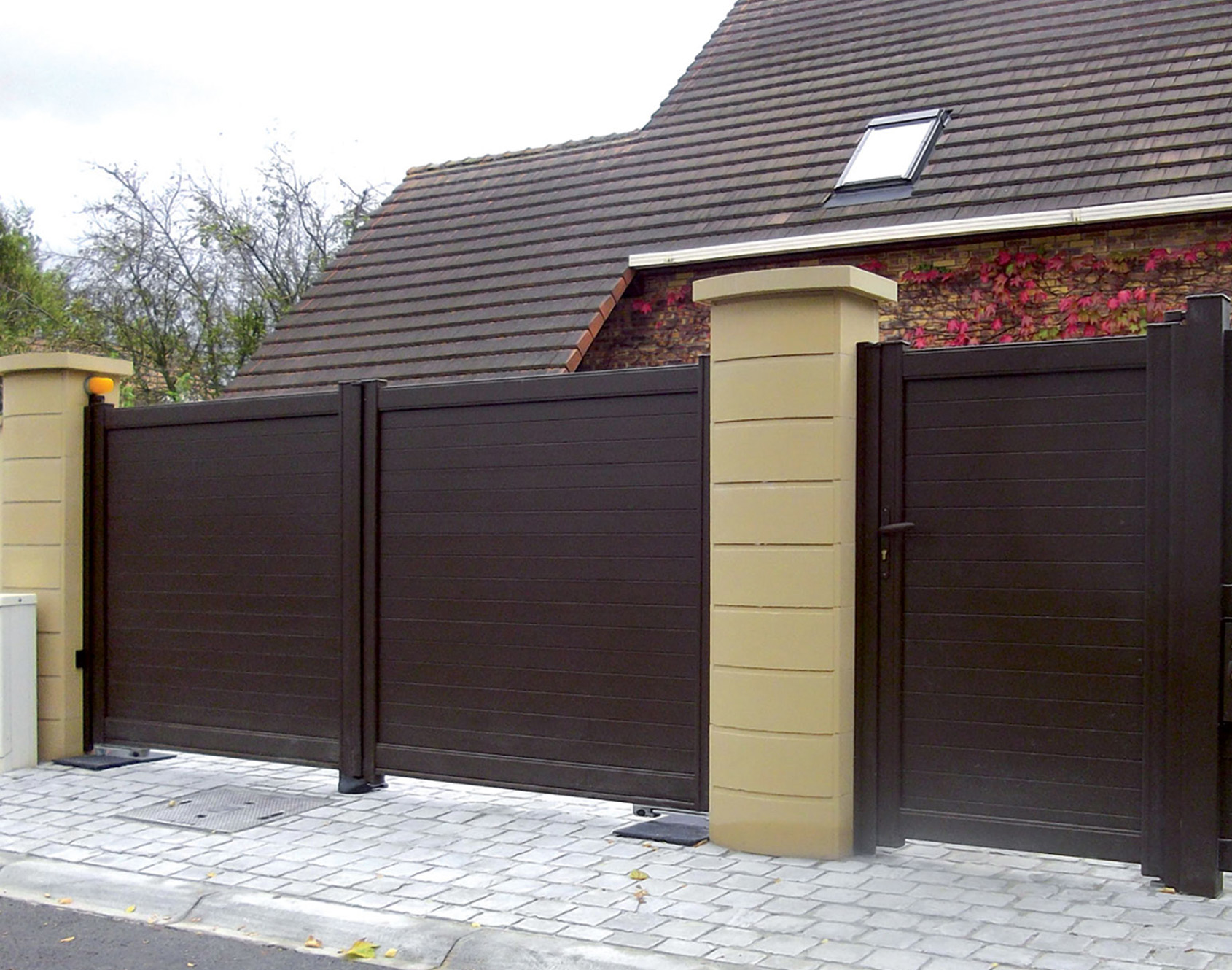 Portillon aluminium Stella par Kostum